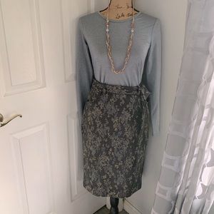 Brand new warm thick knee length pencil skirt.